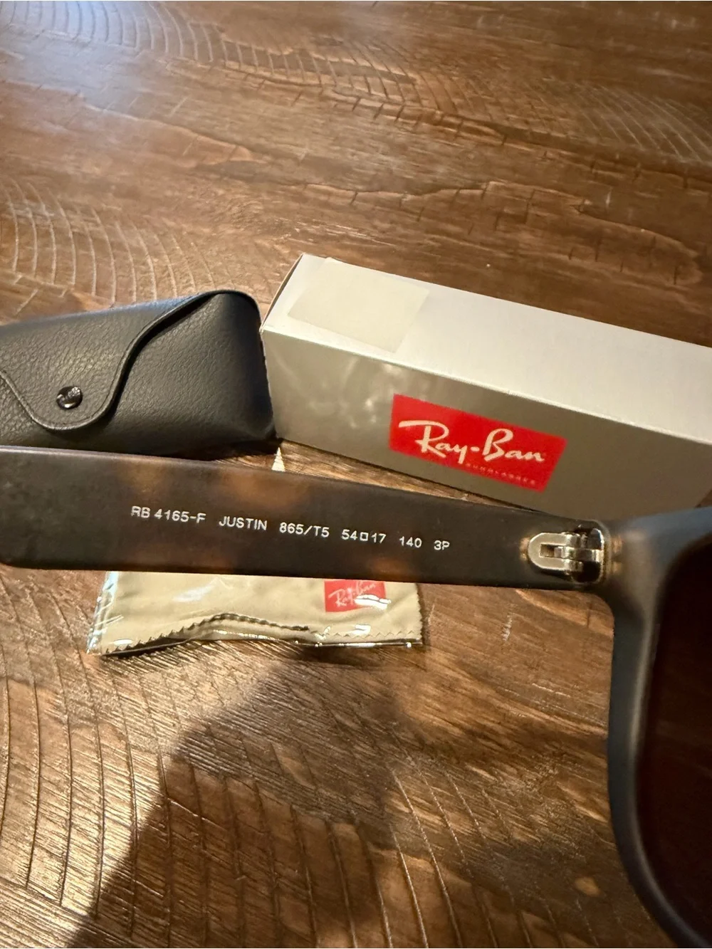 Ray-Ban Matte Brown Frame with Brown polarized Gradient Lenses